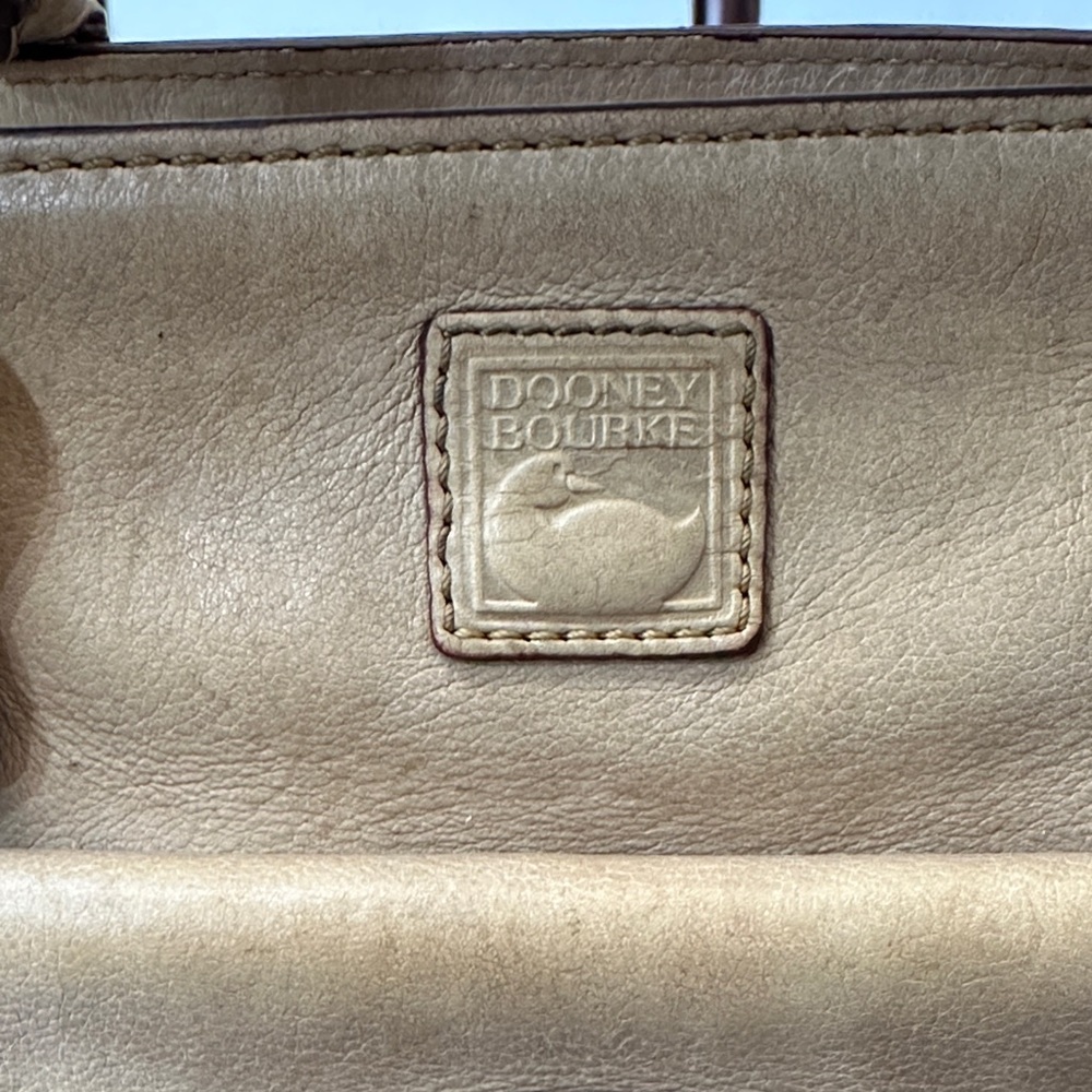 Dooney & Bourke Classic Brown Satchel - Picture 2 of 15